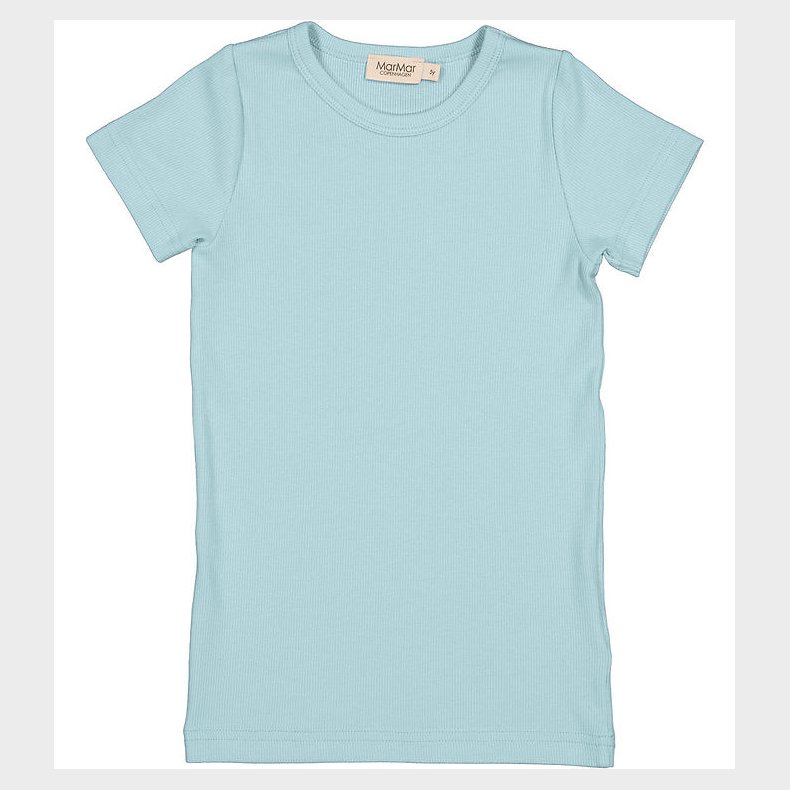 MarMar T-shirt - Rib - Modal - Tago - Heavenly Blue