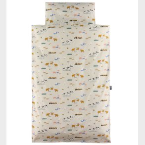 N�rgaard Madsens Senget�j - Junior - Beige m. Bondeg�rd