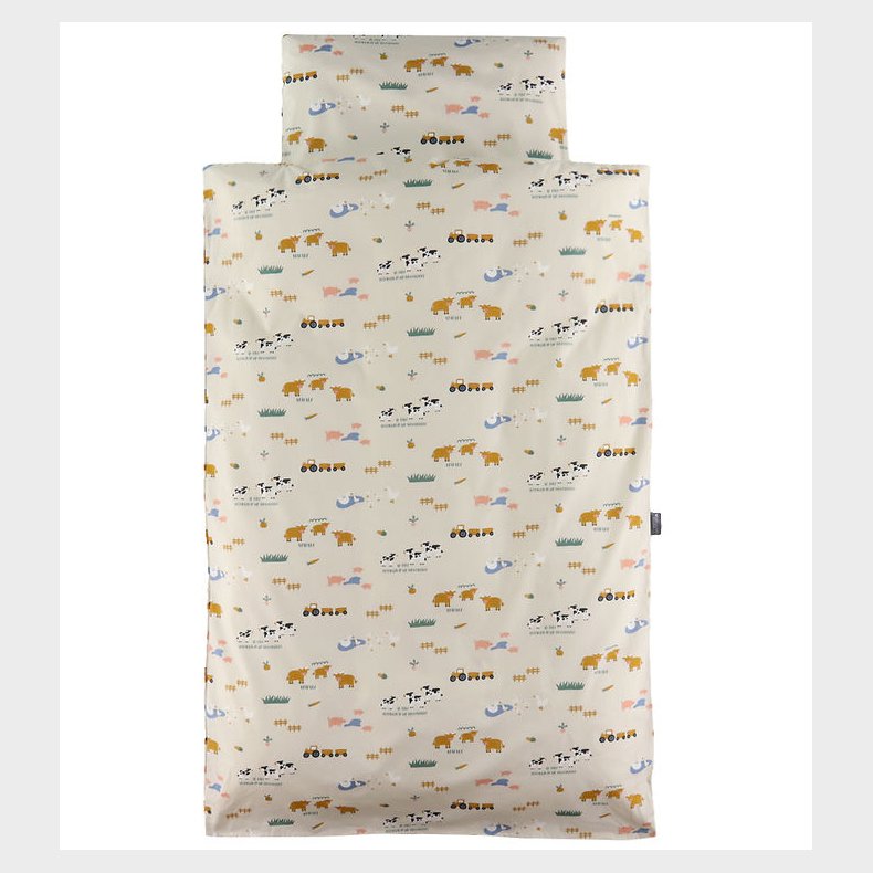 N�rgaard Madsens Senget�j - Junior - Beige m. Bondeg�rd