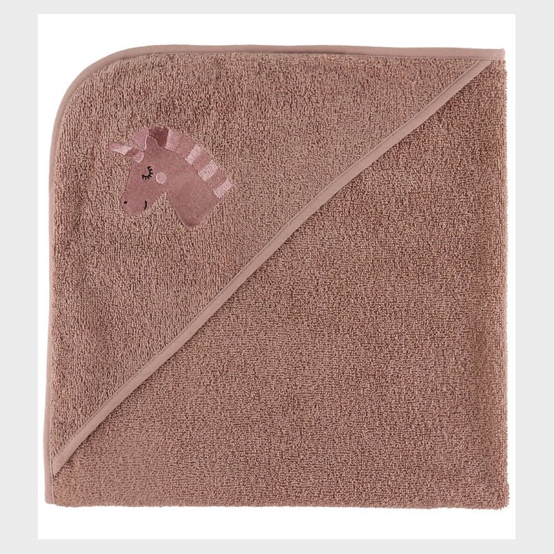 Nrgaard Madsens Badeslag - 75x75 cm - Mauve m. Enhjrning