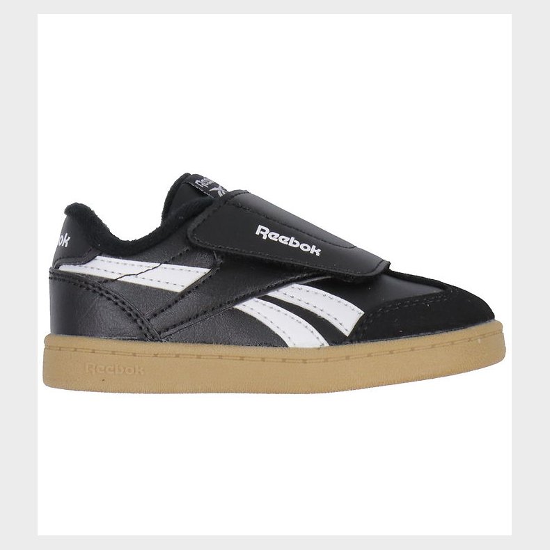 Reebok Sko - Smash Edge Hook & Loop - Sort/Hvid