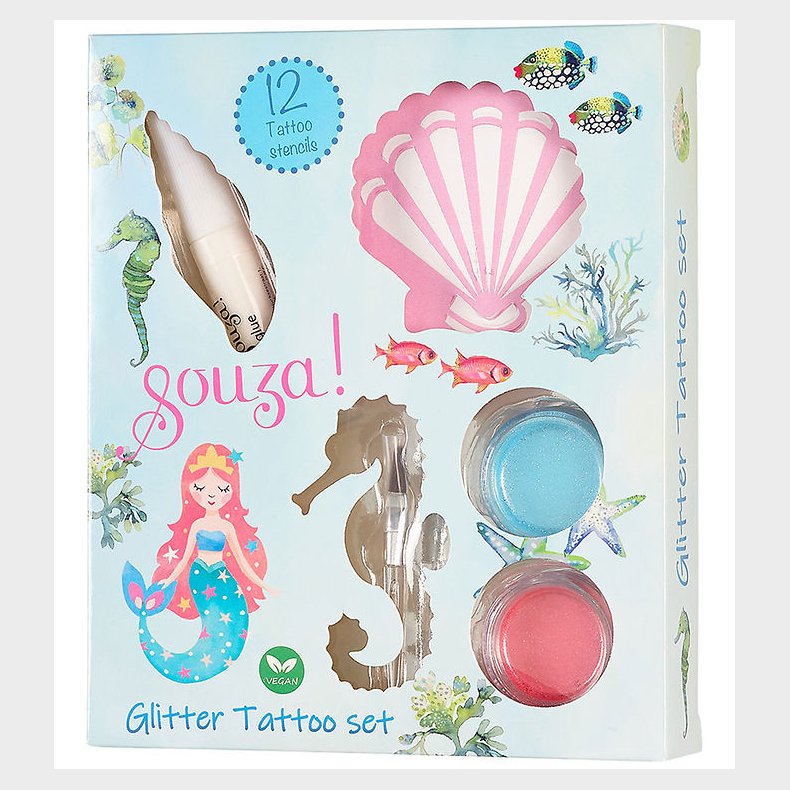 Souza Tatoveringsst - Glitter - Havfrue