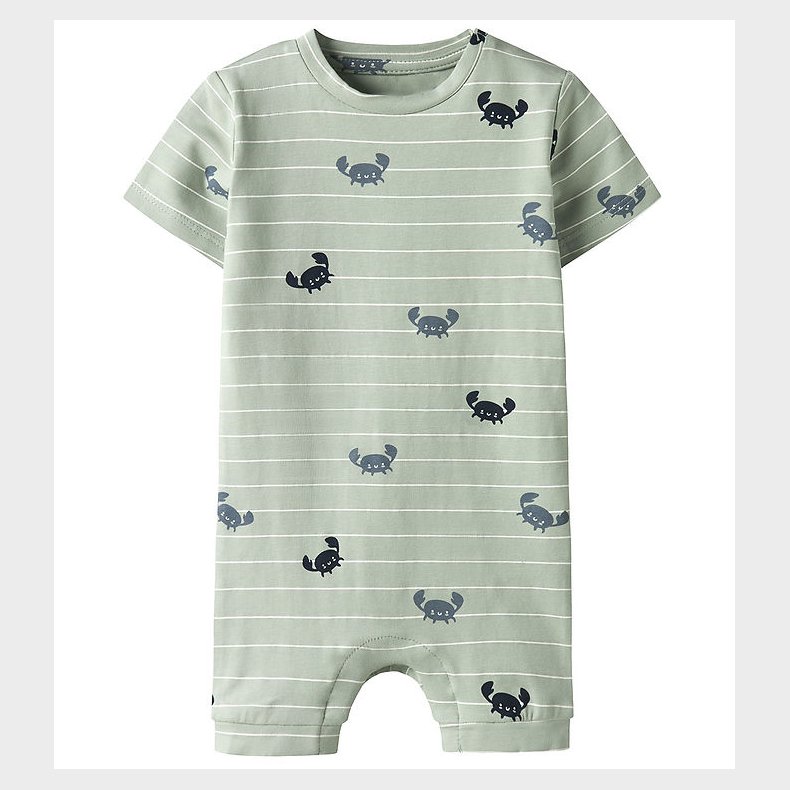 Name It Sommerdragt - NbmVroels - Aqua Gray/Crabs