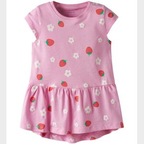 Name It Kjole - NmfVigga - Noos - Pink Frosting/Strawberry