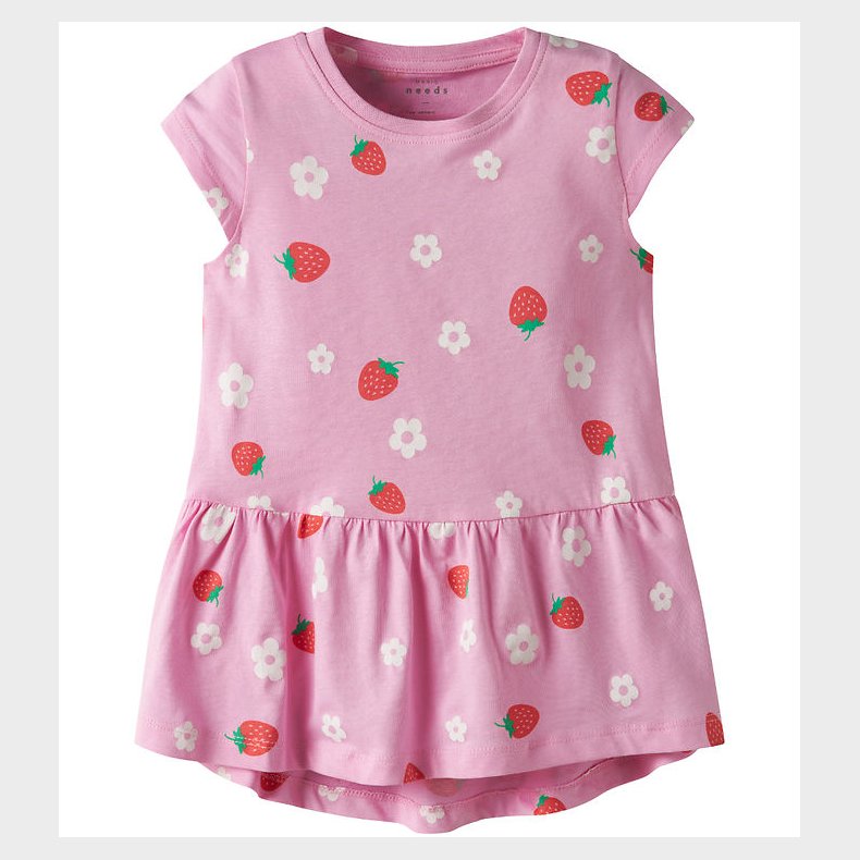 Name It Kjole - NmfVigga - Noos - Pink Frosting/Strawberry