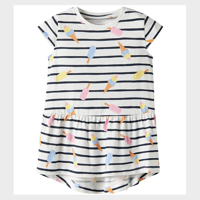 Name It Kjole - NmfVigga - Noos - Bright White/Ice