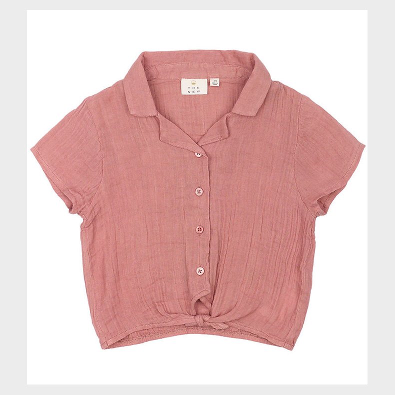The New Skjorte k/� - Musselin - TnOriella - Old Rose