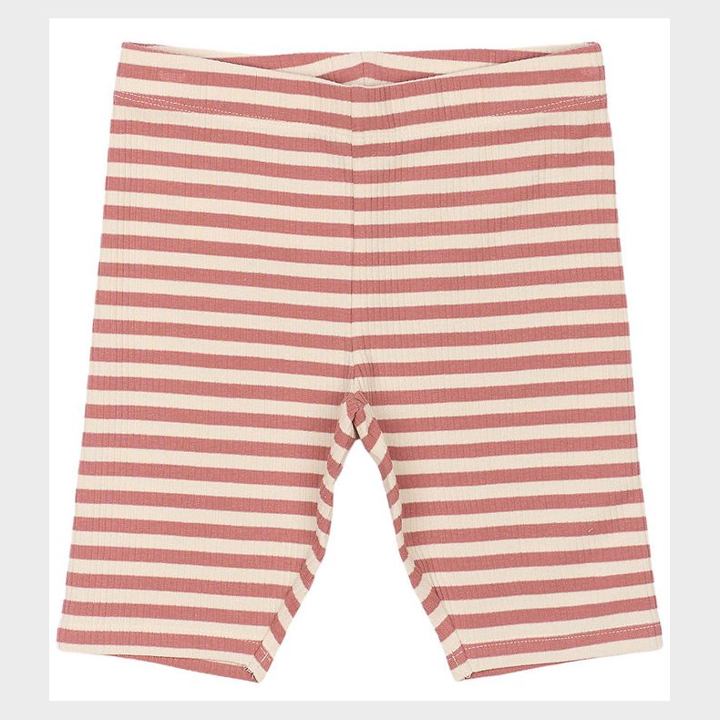 The New Shorts - TnMoore - Rib - Old Rose Striped