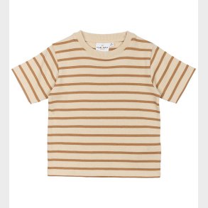 The New T-shirt - TnstNat - Indian Tan Striped