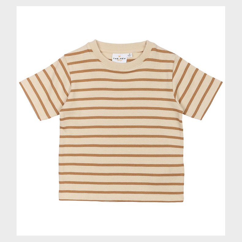 The New T-shirt - TnstNat - Indian Tan Striped