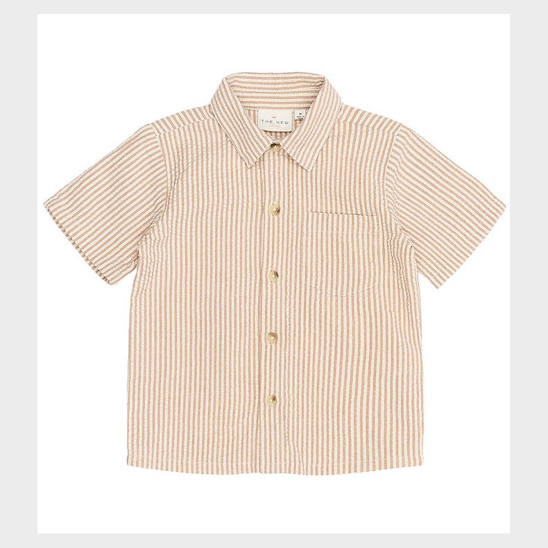The New Skjorte - TnstOpal - Indian Tan Striped