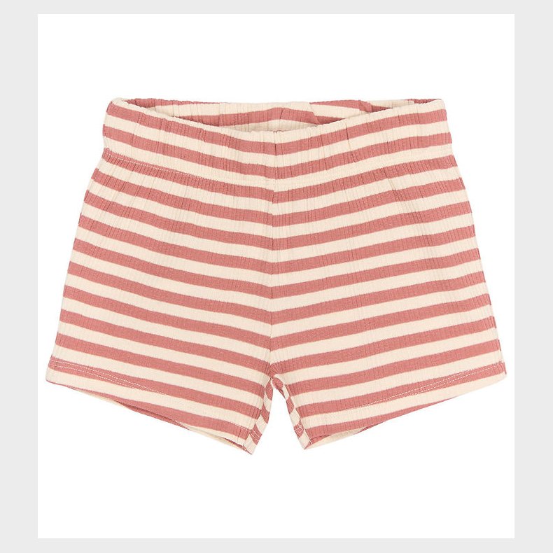 The New Shorts - TnstFro - Rib - Old Rose Striped