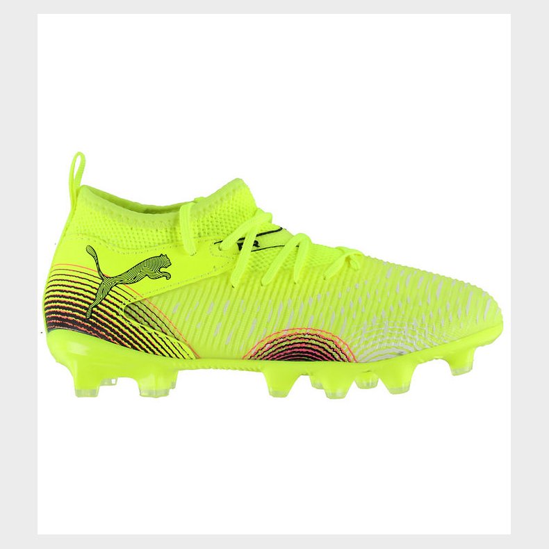 Puma Fodboldstvler - Future 8 Match FG/AG Jr - Gul