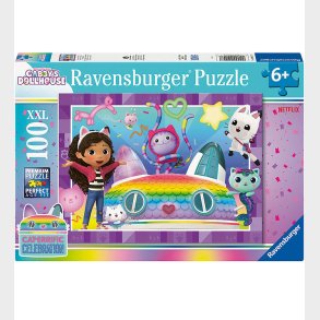 Ravensburger Puslespil - 100 Brikker - Gabby's Dollhouse
