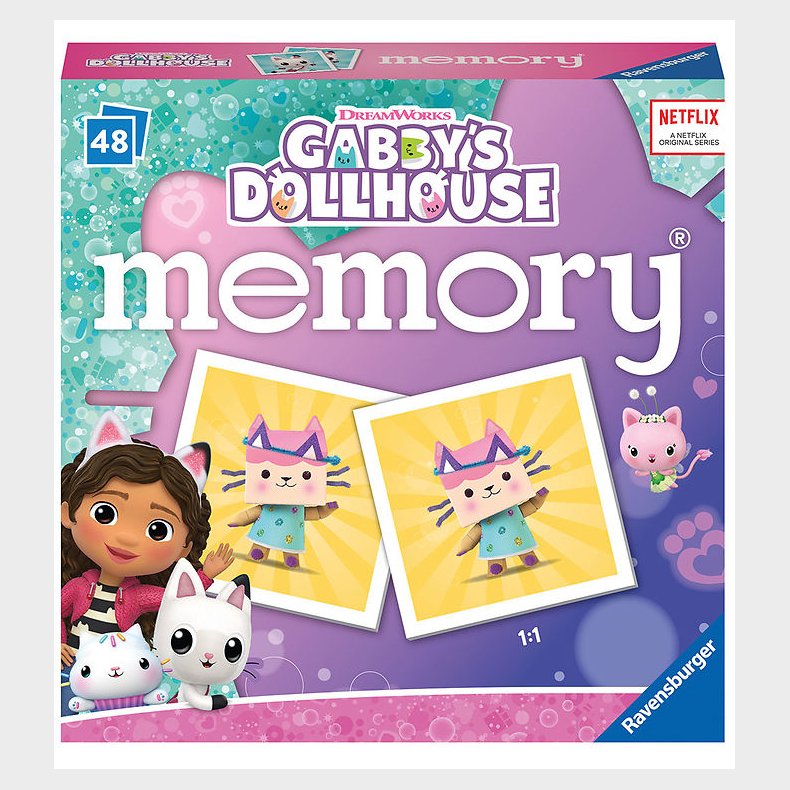 Ravensburger Vendespil - Mini - Gabby's Dollhouse