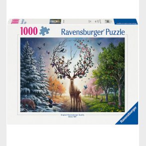 Ravensburger Puslespil - 1000 Brikker - Magical Deer