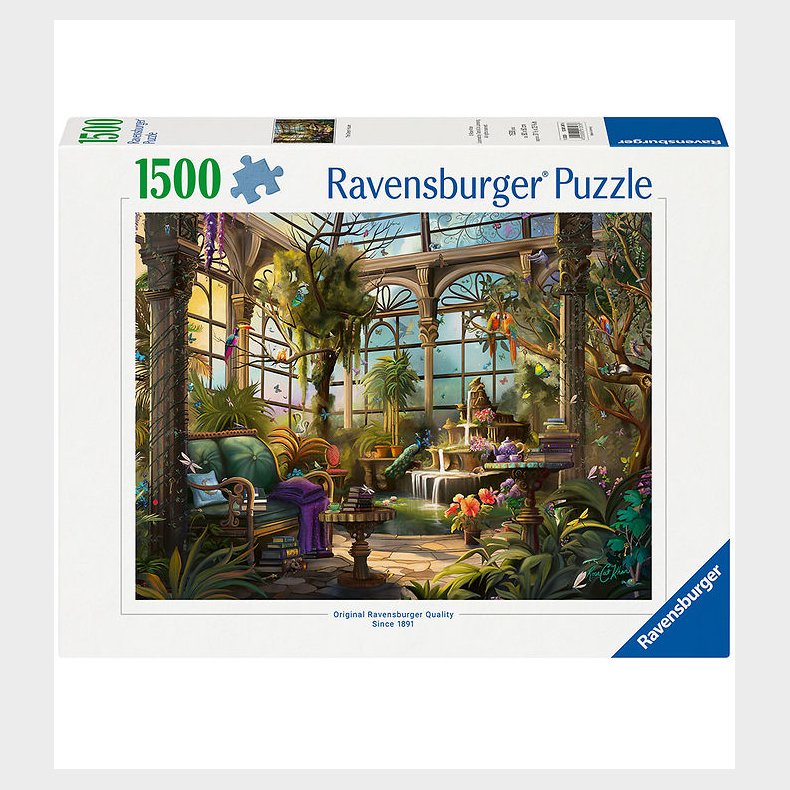 Ravensburger Puslespil - 1500 Brikker - The Greenhouse