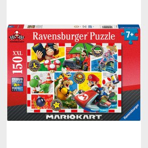 Ravensburger Puslespil - 150 Brikker - Mario Kart