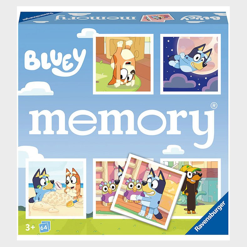 Ravensburger Vendespil - Bluey