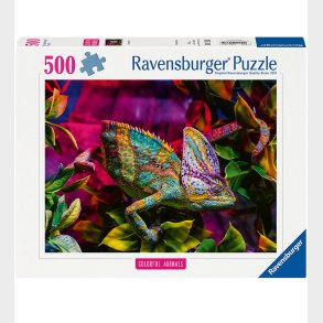 Ravensburger Puslespil - 500 Brikker - Chameleon