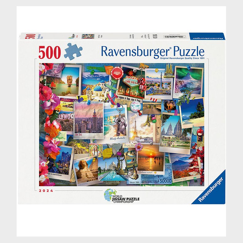 Ravensburger Puslespil - 500 Brikker - Gaitlandia