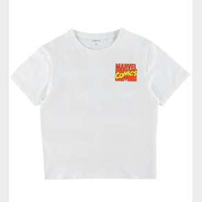 Name it t-shirt - NkmAdriel - Bright White m. Print