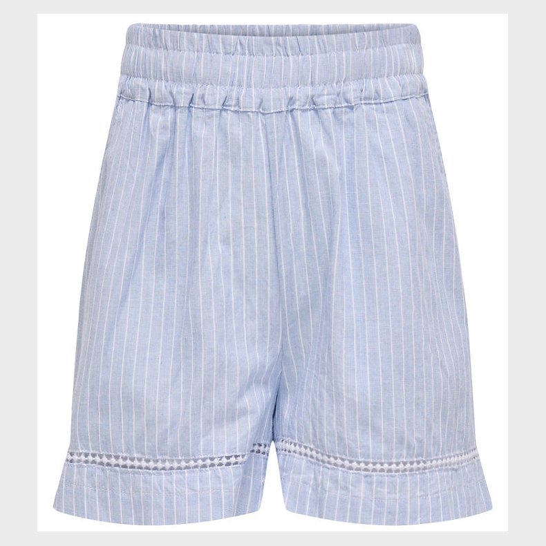 Kids Only Shorts - KogDaimi - Cashmere Blue/White