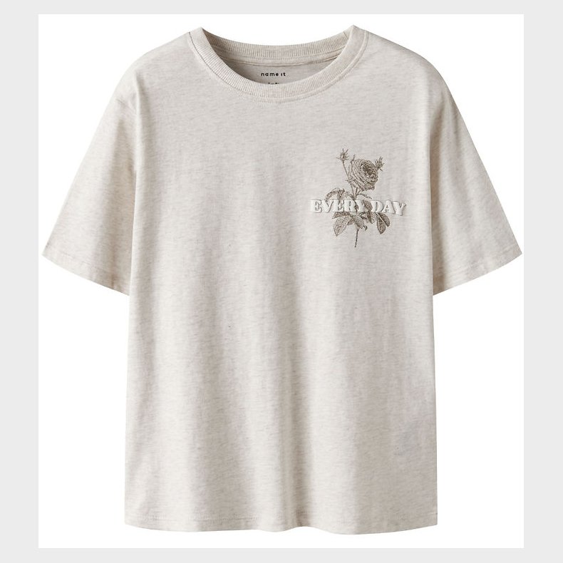 Name It T-shirt - NkmHadda - Peyote Melange