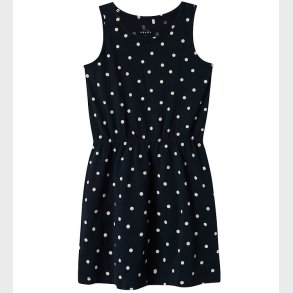 Name It Kjole - NkFVigga - Dark Sapphire/Dot