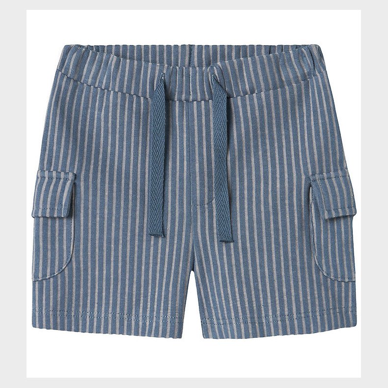 Name It Shorts - NbmHelmar - Blue Mirage m. Striber