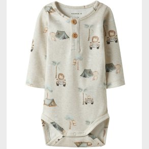 Name It Body l/ - NbmHelp - Peyote Melange m. Print