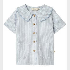 Lil Atelier T-shirt - NmfHazelle - Zen Blue