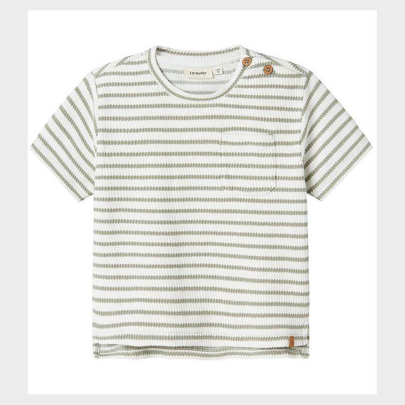 Lil Atelier T-shirt - NmmTadeo - Seagrass