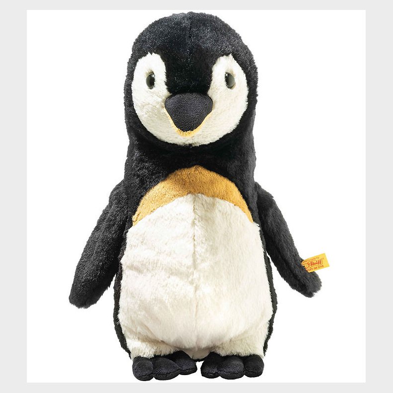Steiff Bamse - 34cm - Nala Penguin - Sort/Hvid