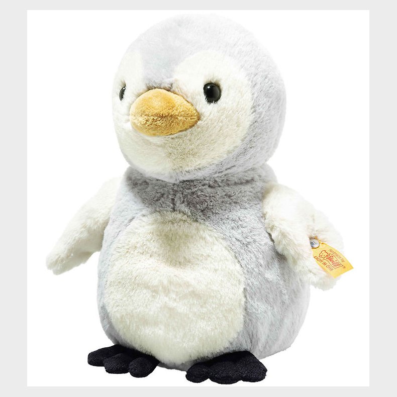 Steiff Bamse - 21cm - Lio Penguin - Lysegr