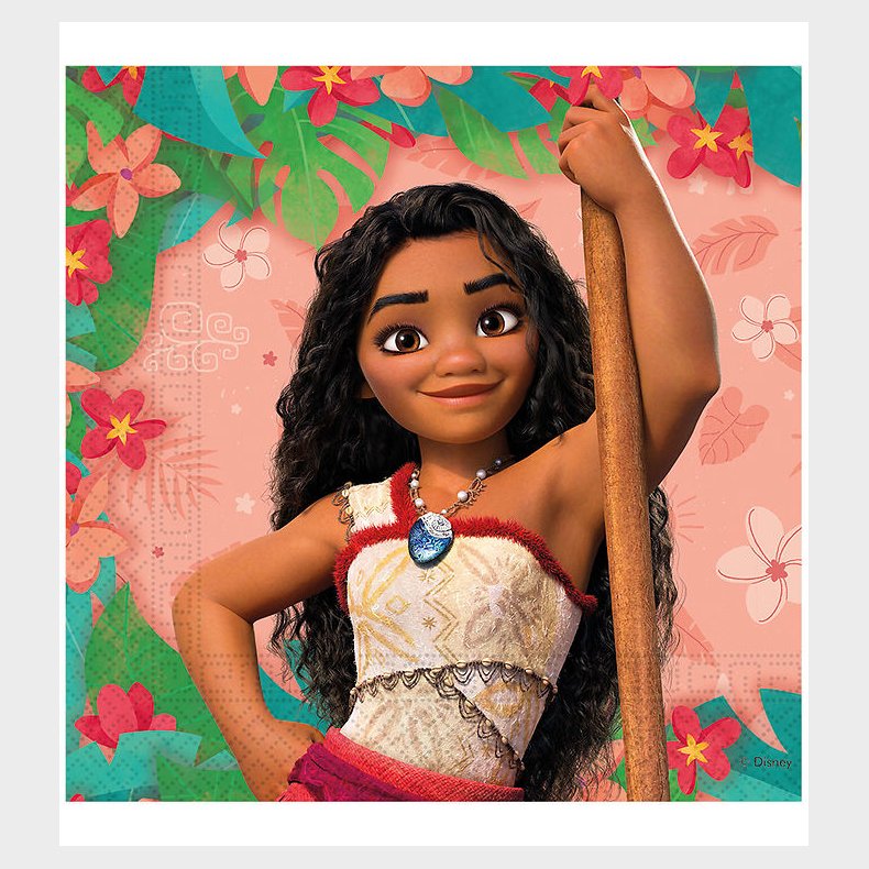 Decorata Party Servietter - 20-pak - 33x33 cm - Moana II