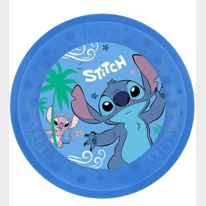 Decorata Party Plastiktallerkner - 4-pak - 21 cm - Stitch & Ange