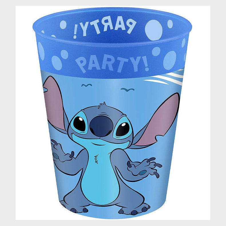 Decorata Party Plastikkopper - 4-pak - 250ml - Stitch & Angel