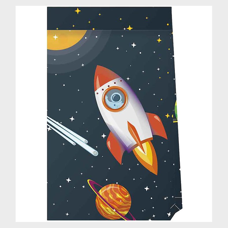 Decorata Party Slikpose - 4-pak - Rocket Space