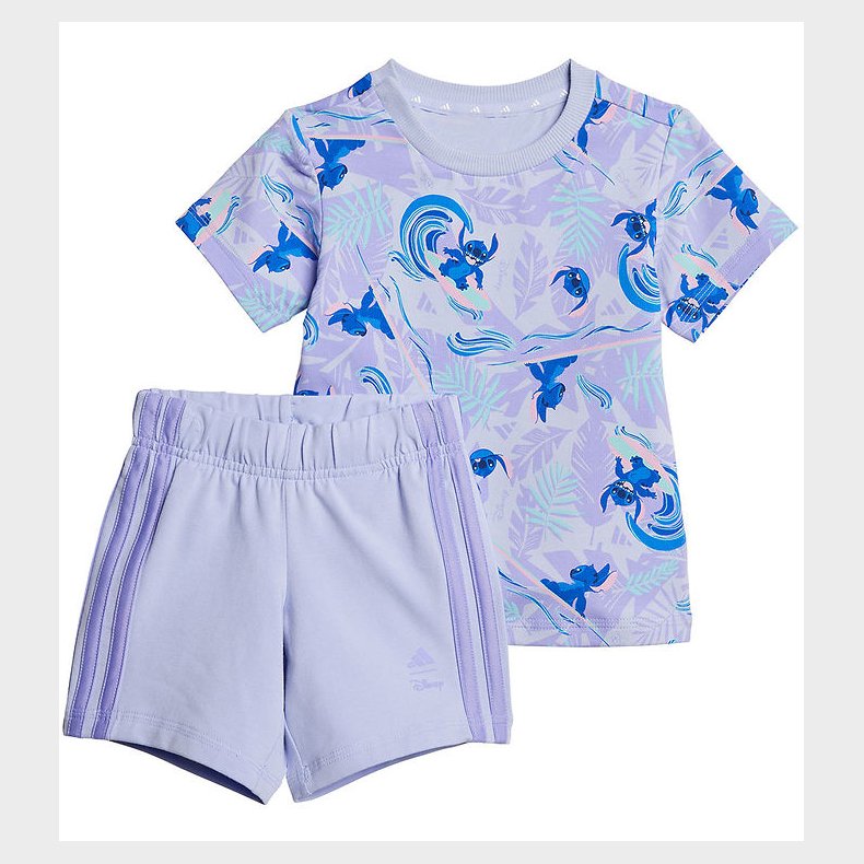 adidas Performance Sweats�t - Stitch - I DY LS T - VIOTON/MULTCO