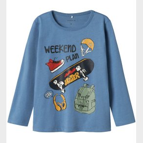 Name It Bluse - NmmPlasse - Coronet Blue