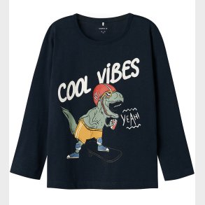 Name It Bluse - NmmPlasse - Dark Sapphire