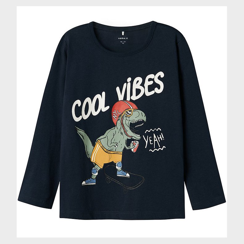 Name It Bluse - NmmPlasse - Dark Sapphire