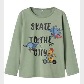 Name It Bluse - NmmPlasse - Iceberg Green