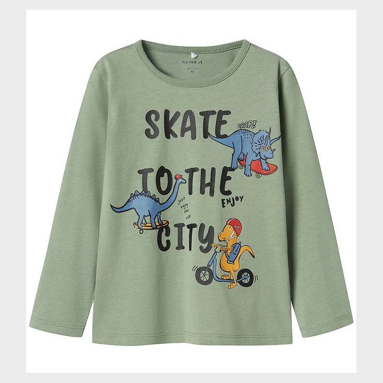 Name It Bluse - NmmPlasse - Iceberg Green