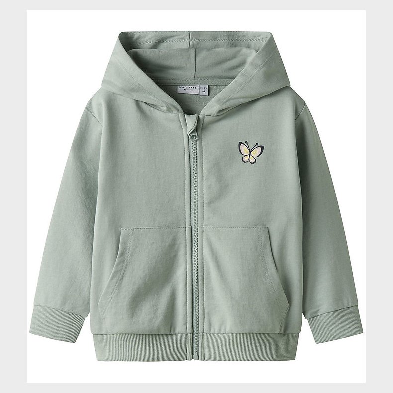 Name It Sweatcardigan - NmfValonny - Aqua Gray