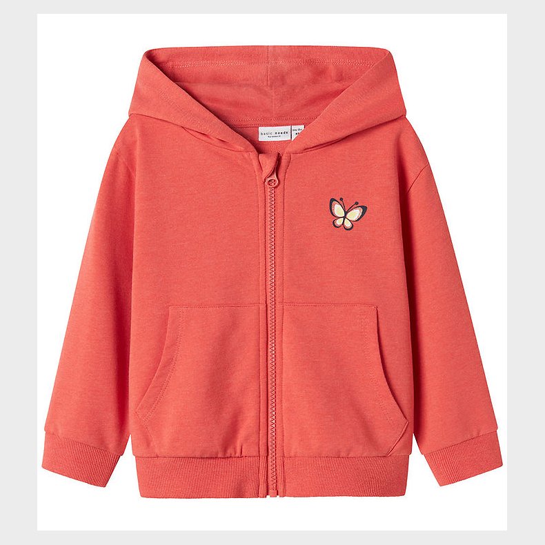 Name It Sweatcardigan - NmfValonny - Spiced Coral