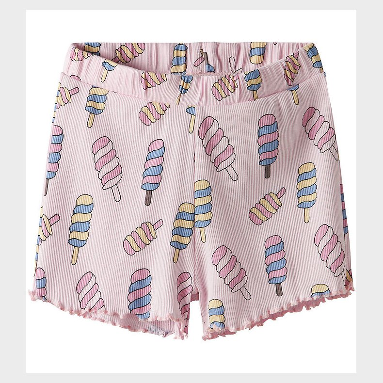 Name It Shorts - Rib - NmfVemma - Ballerina/Icecream