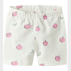 Name It Cykelshorts - NbfVandora - Cloud Dancer/Apples