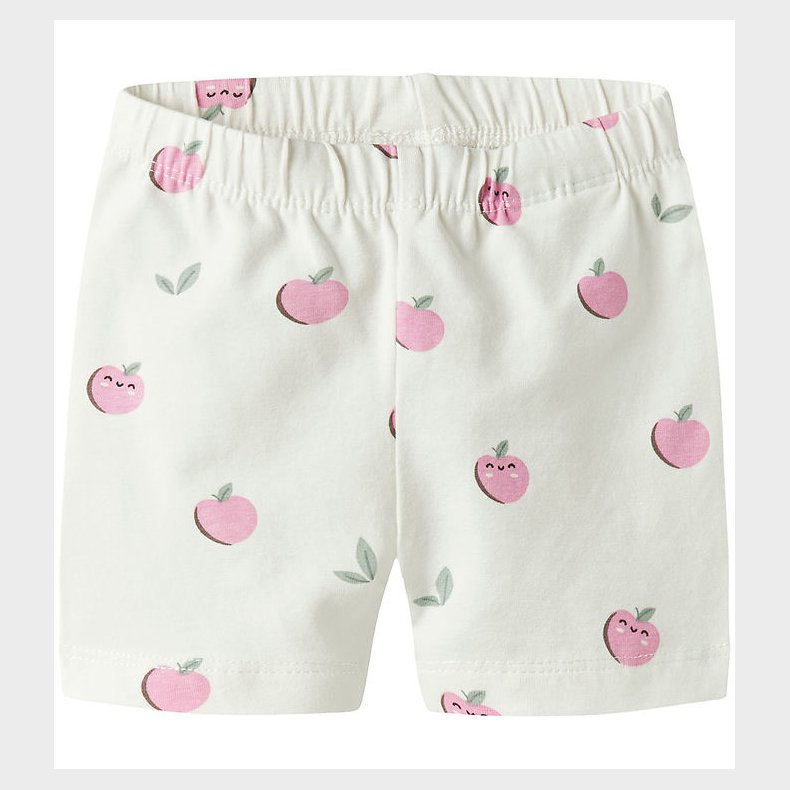 Name It Cykelshorts - NbfVandora - Cloud Dancer/Apples